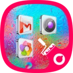 3d fresh style android application logo